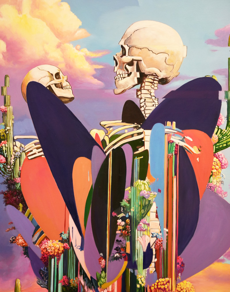 Glitchy landscapes by Alexis Mata