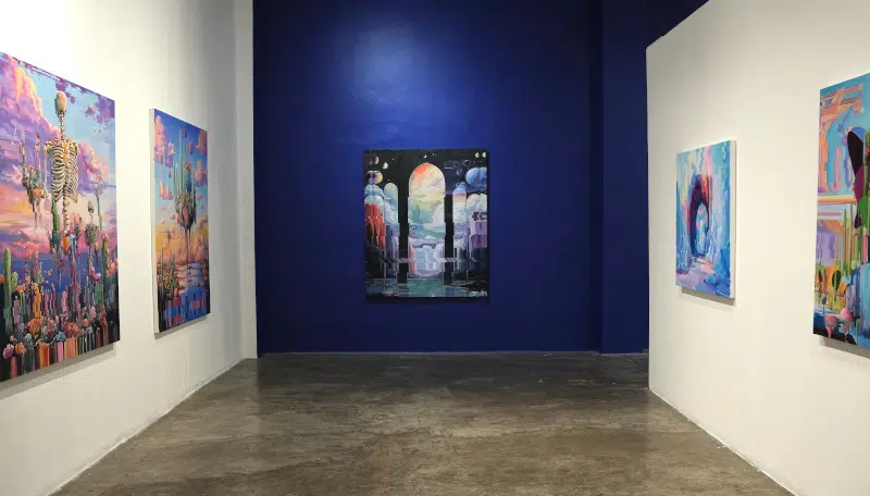 Paintings by Alexis Mata at Maia Contemporary Galler