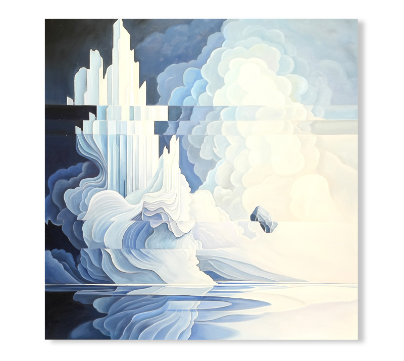 Glitchy landscapes by Alexis Mata