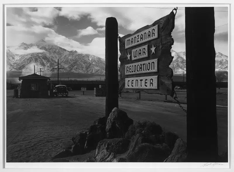Manzanar Japanese Internment Camp by Ansel Adams