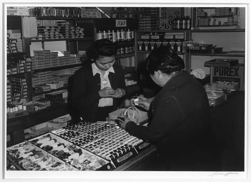 Manzanar Japanese Internment Camp by Ansel Adams