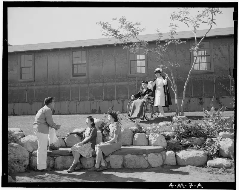 Manzanar Japanese Internment Camp by Ansel Adams