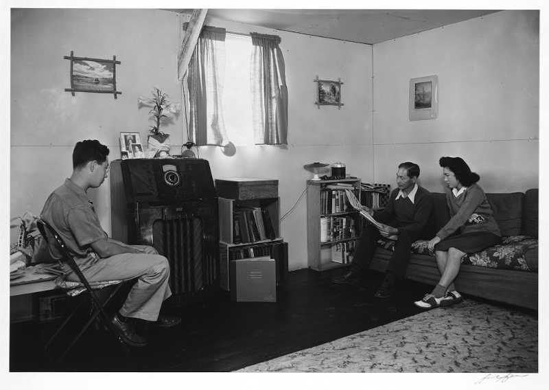 Manzanar Japanese Internment Camp by Ansel Adams