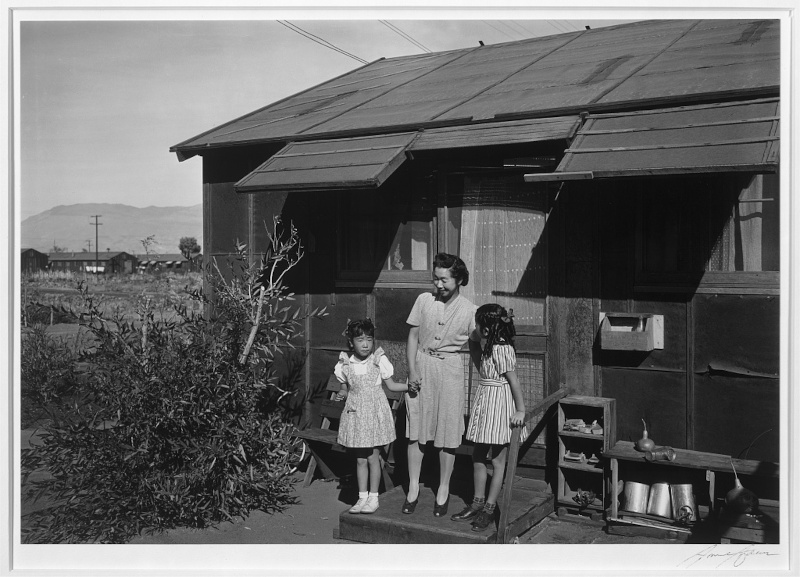 Manzanar Japanese Internment Camp by Ansel Adams