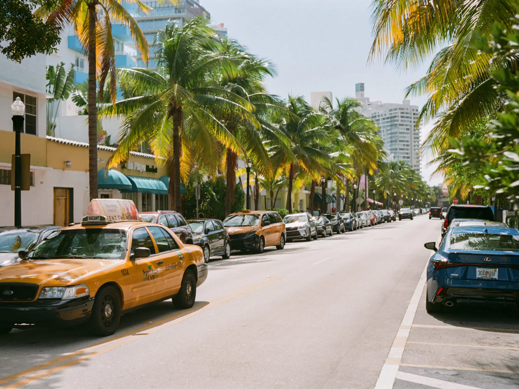 Miami streets nearby the art fair. (Courtesy Art Basel Miami Beach)