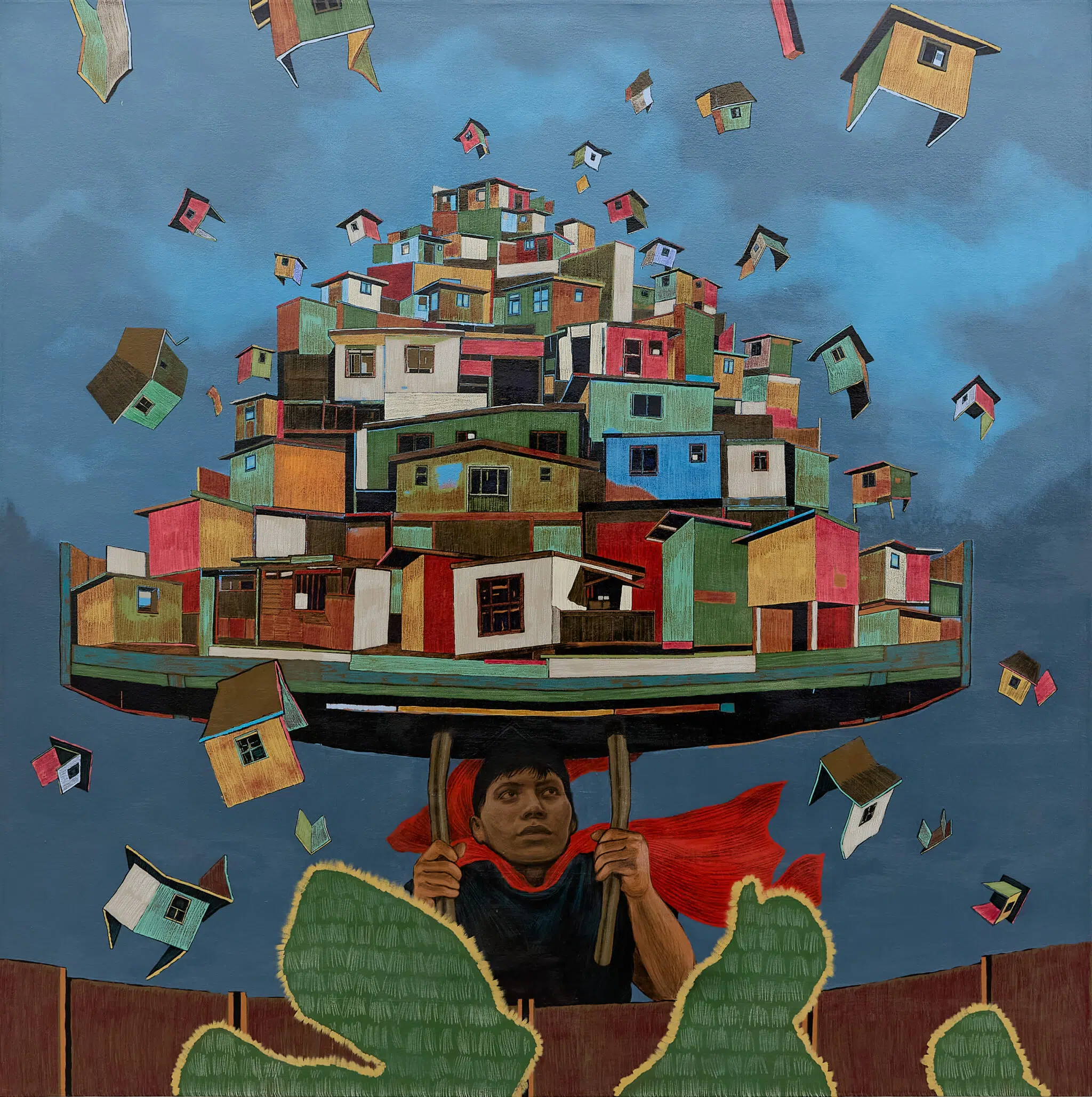 Hugo Crosthwaite, “Tijuacolor,” 2024. (Courtesy Luis De Jesus Los Angeles)