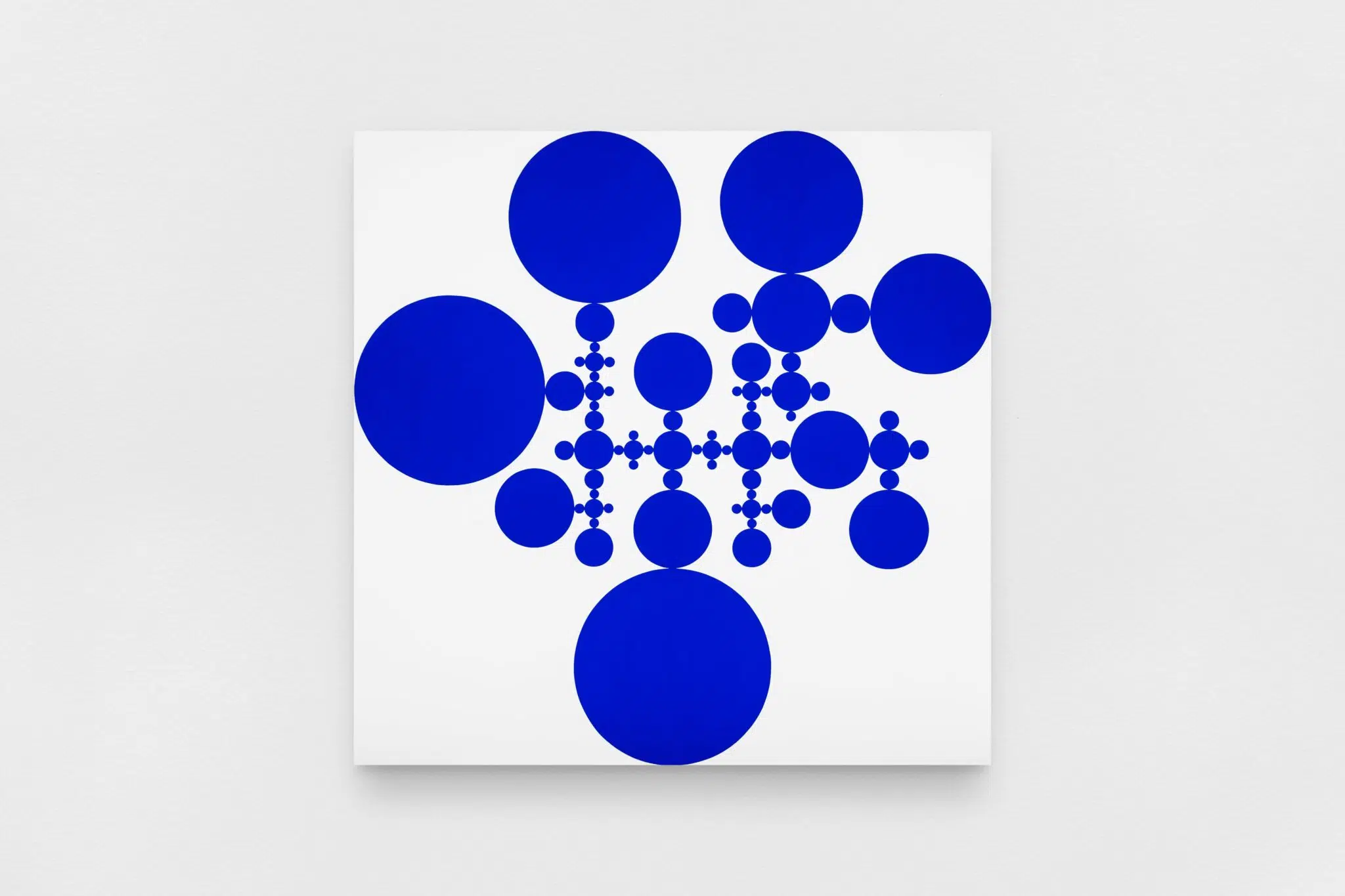 Gabriel Orozco, “The Eye of GO (Blue),” 2024. (Courtesy kurimanzutto)