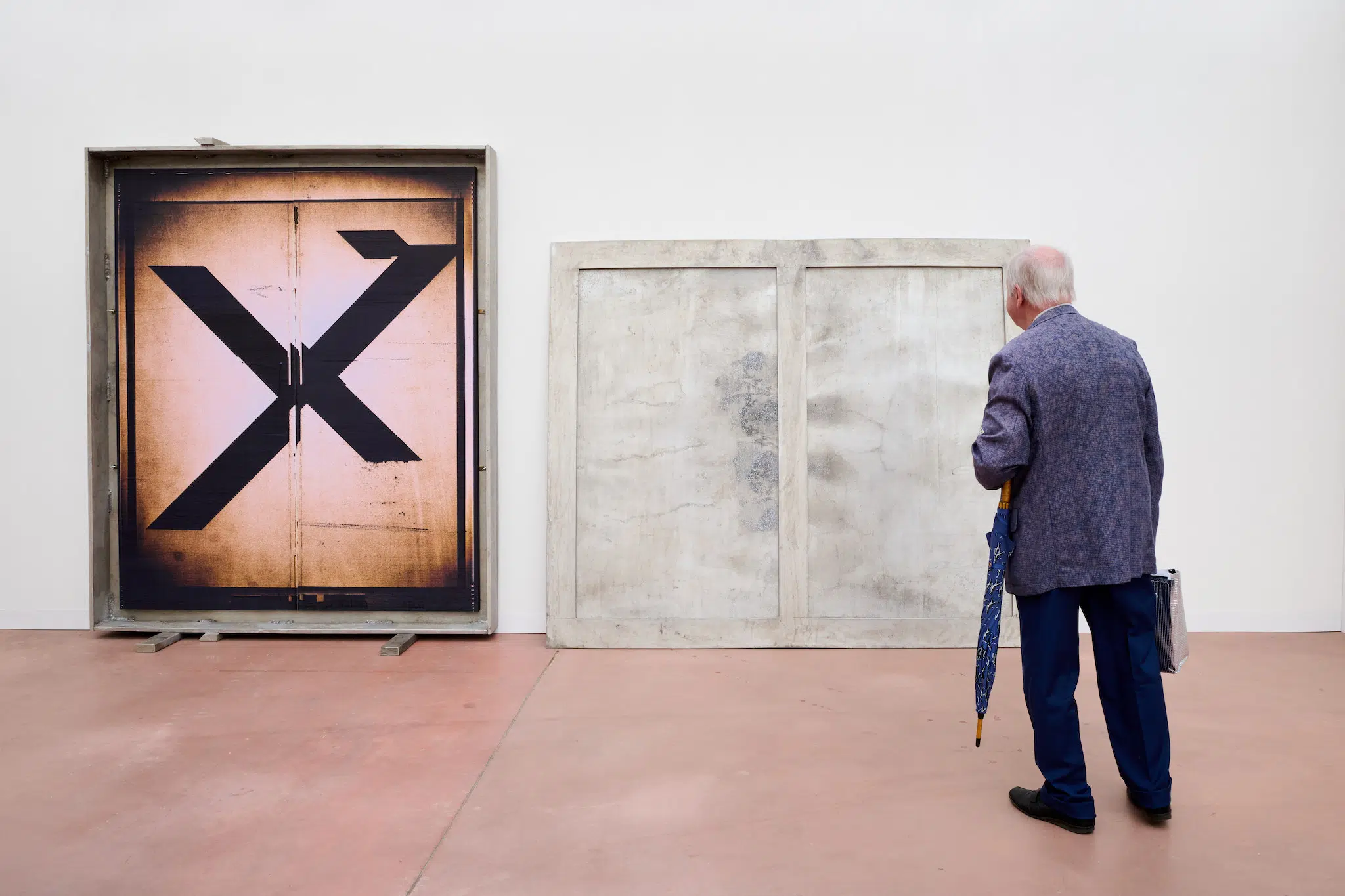 Installation view of Art Basel Paris 2025, held at the Grand Palais