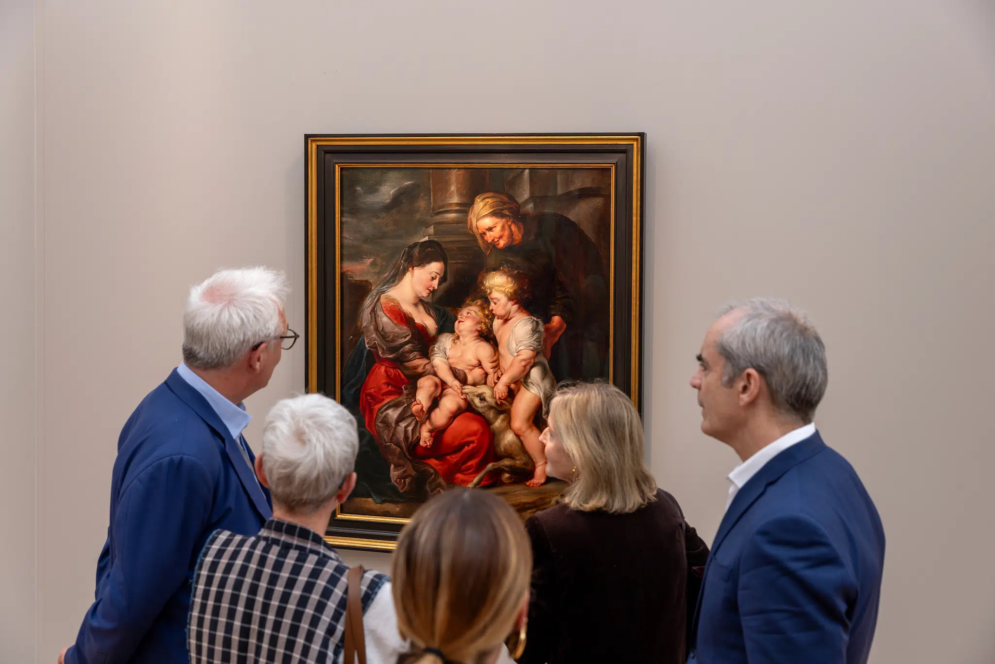 Installation view of Art Basel Paris 2025, held at the Grand Palais