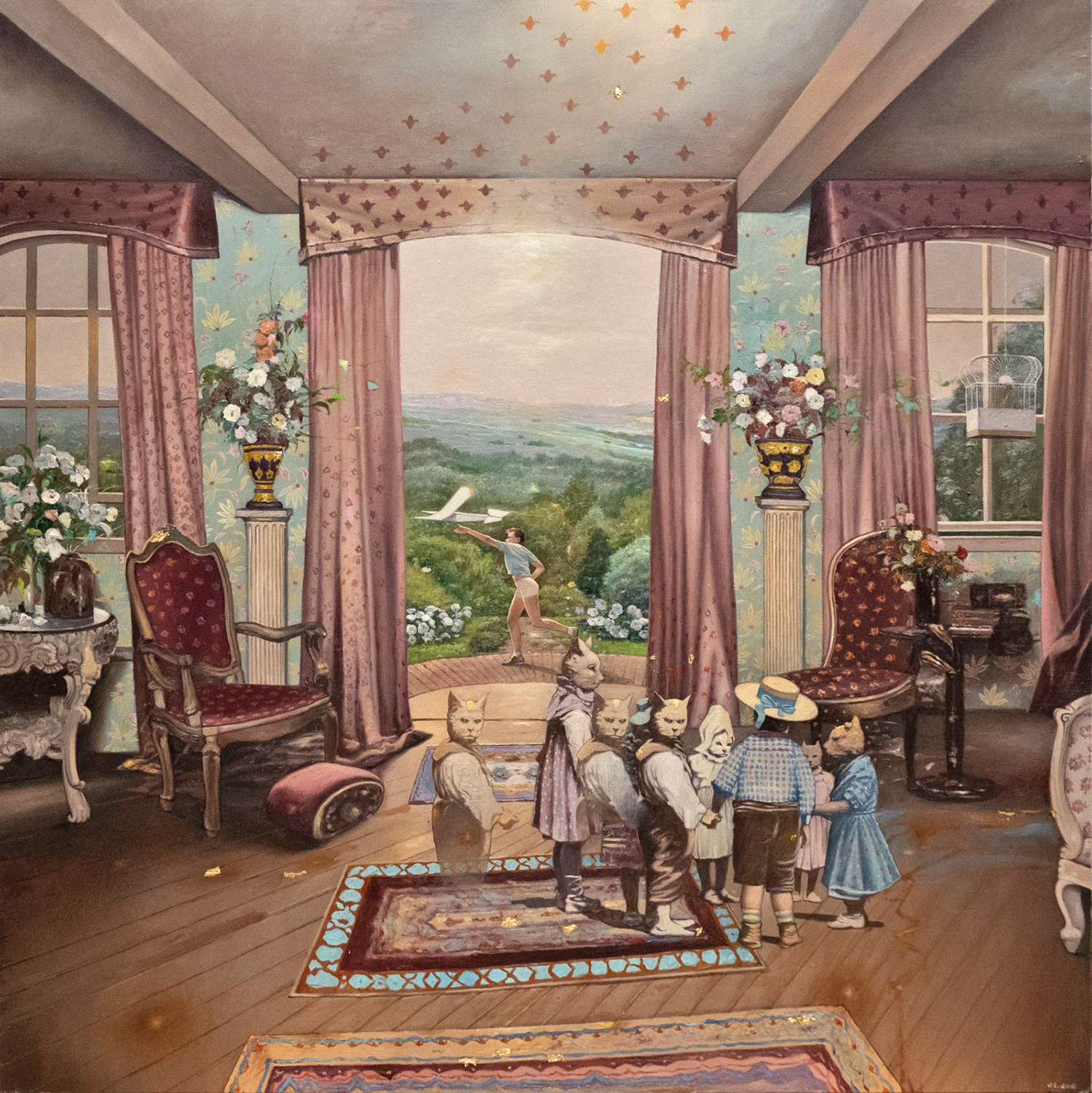 Juan Luis Jardi, “Aviation Academy,” 2025. (Courtesy Cinq Gallery)