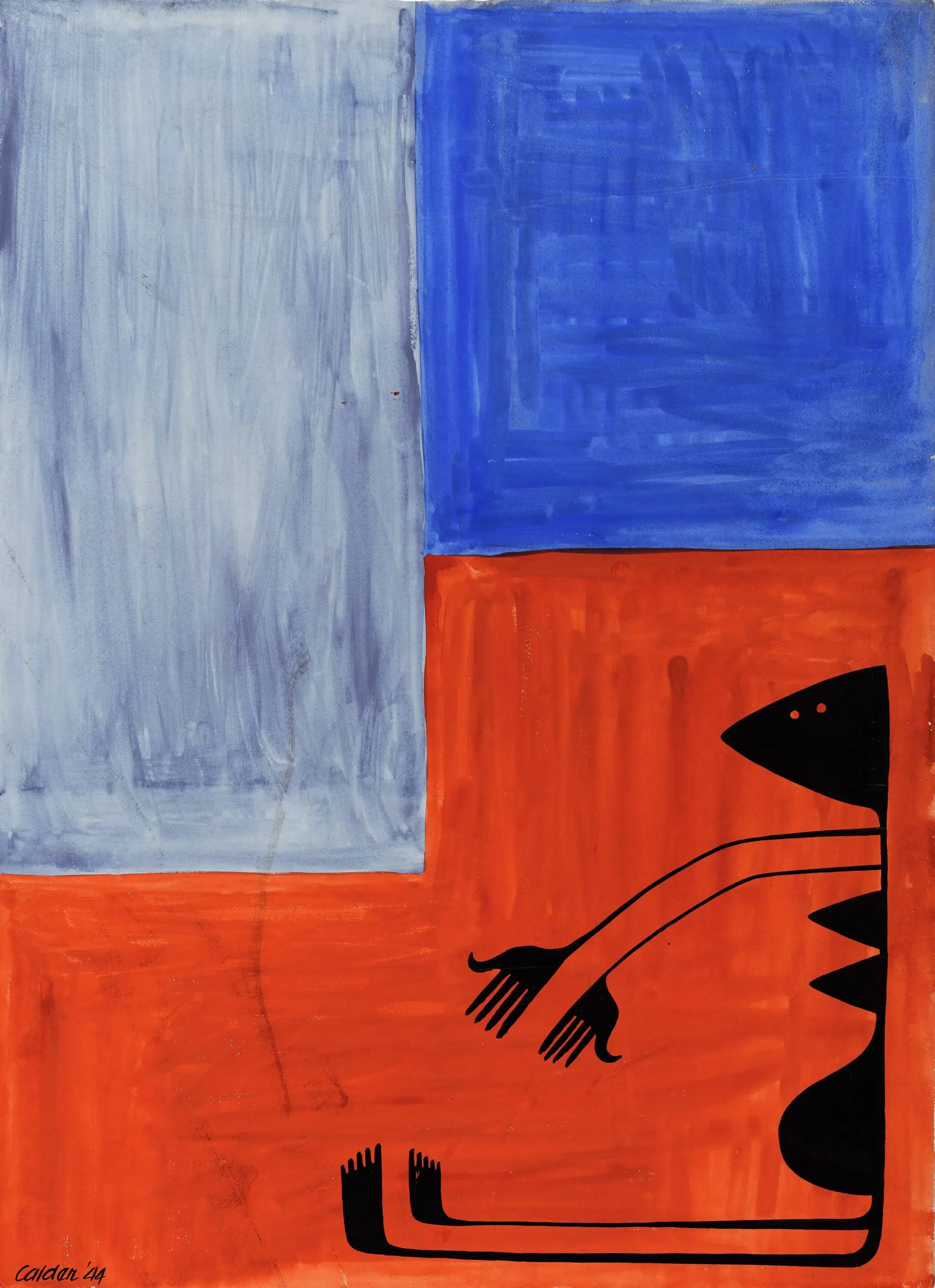 Alexander Calder, “Untitled,” 1944. (Courtesy Vallarino Fine Art)