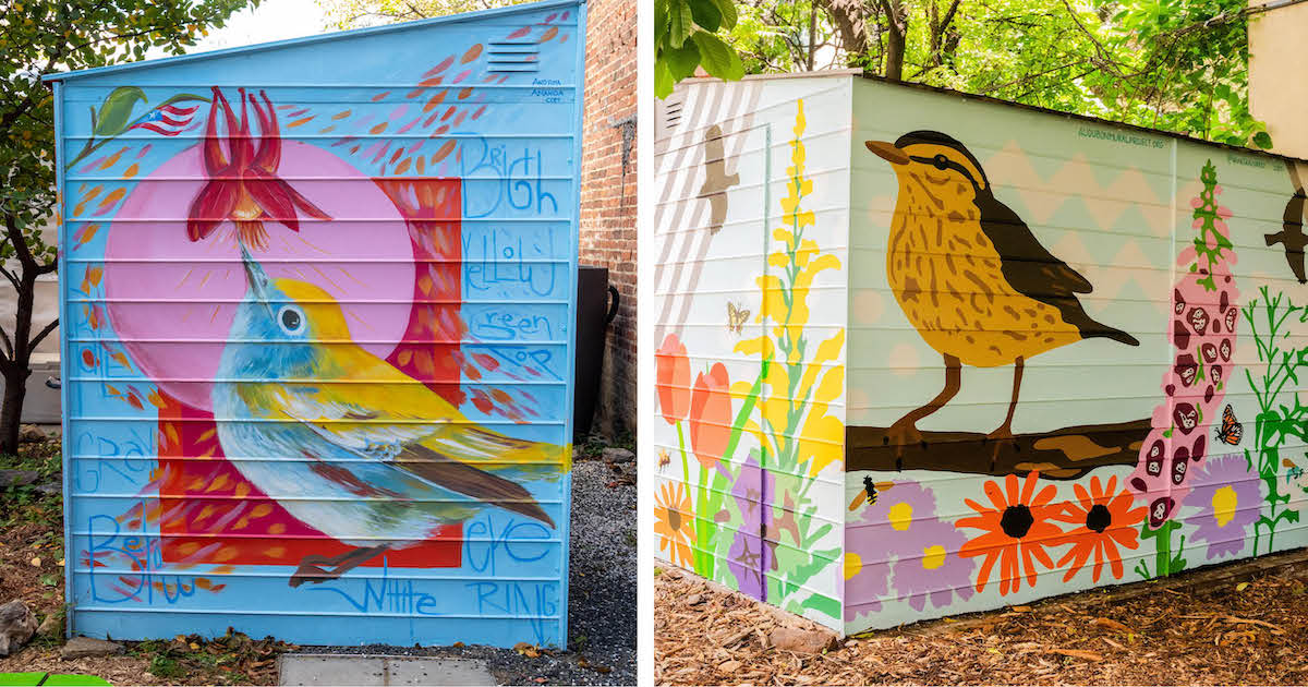 Vibrant Bird Murals Flock to New York, Courtesy of the National Audubon Society