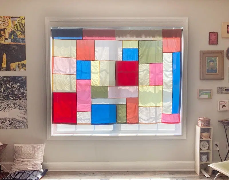 Custom-Made Pojagi Curtain