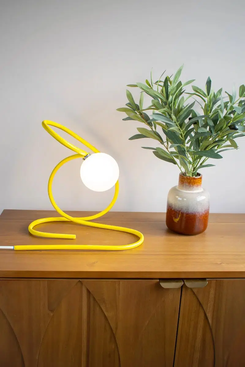 Sculptural Table Lamp