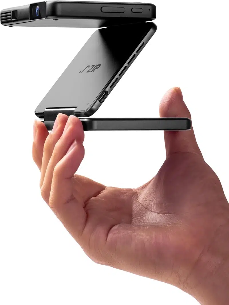 Tri-Fold Mini Projector