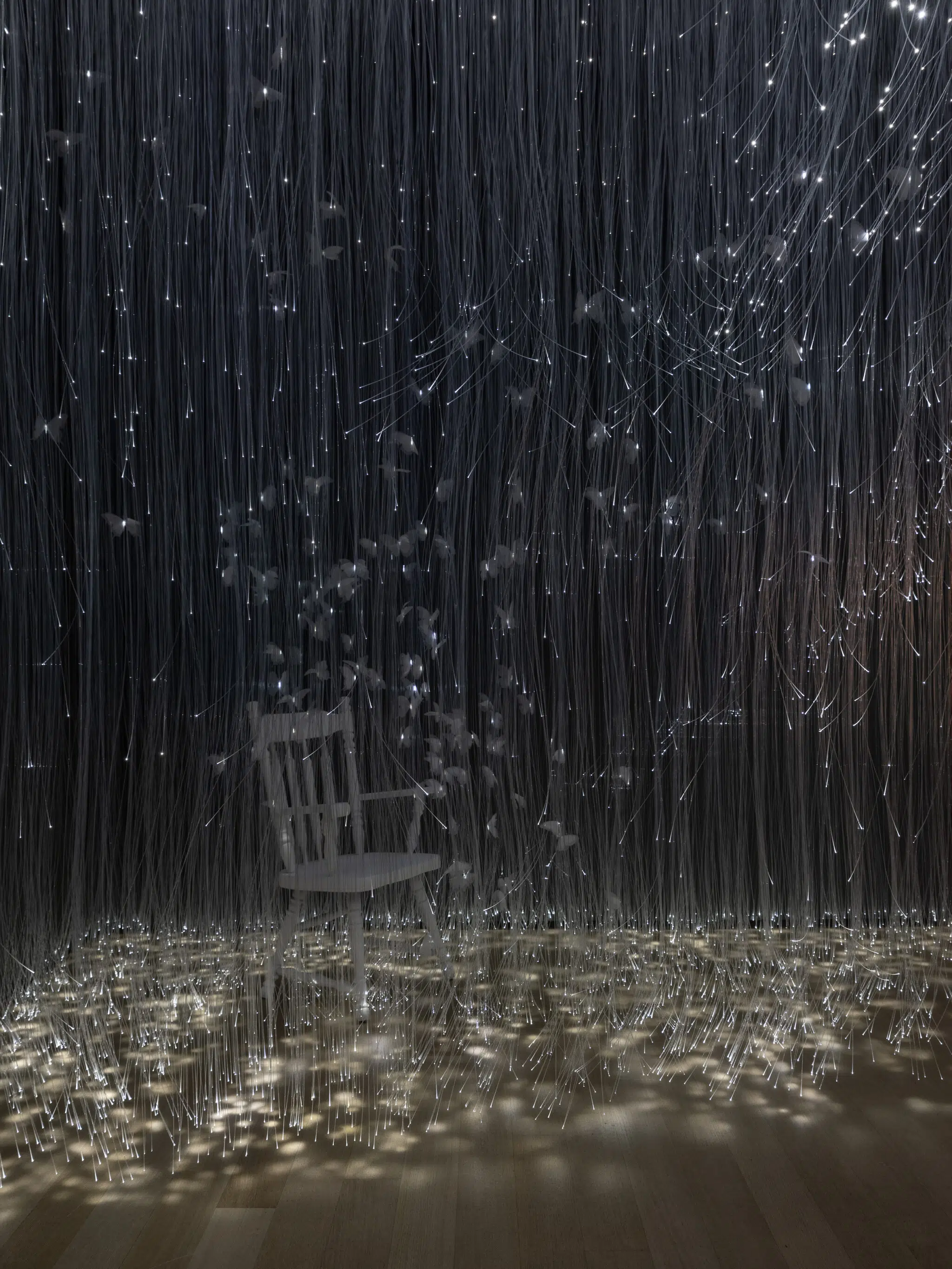 Installation view of “Echoes Between” at Templon Gallery, New York, NY. (Photo: Charles Roussel)