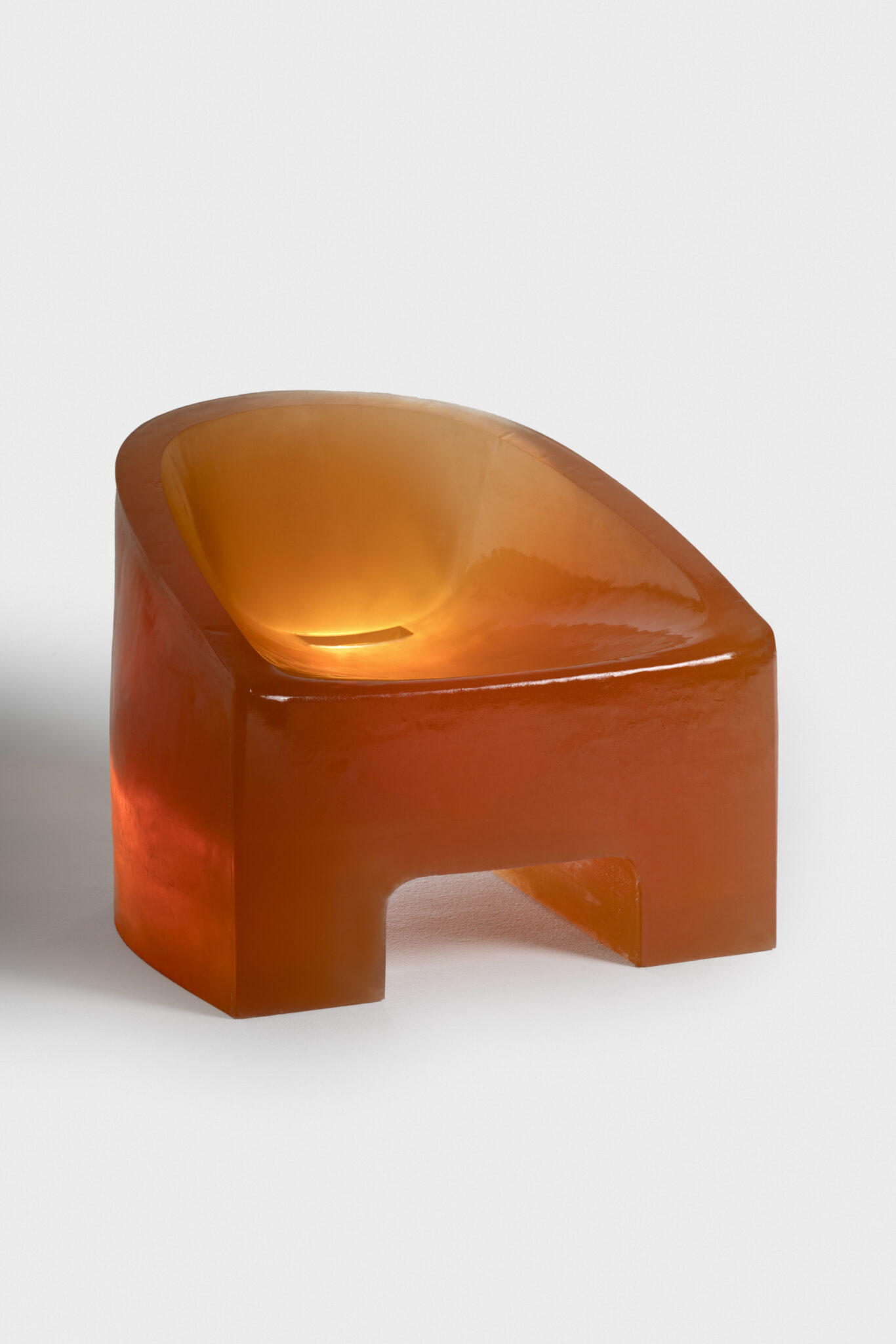 Slug Chair, 2025, by Rich Aybar for Delvis (Un)limited Gallery. (Courtesy of Piercarlo Quecchia)