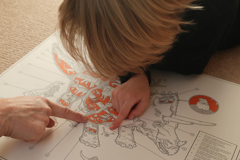 Educational Dinosaur Prints