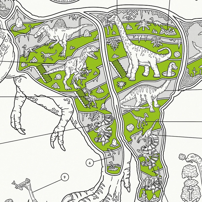 Educational T-Rex Print