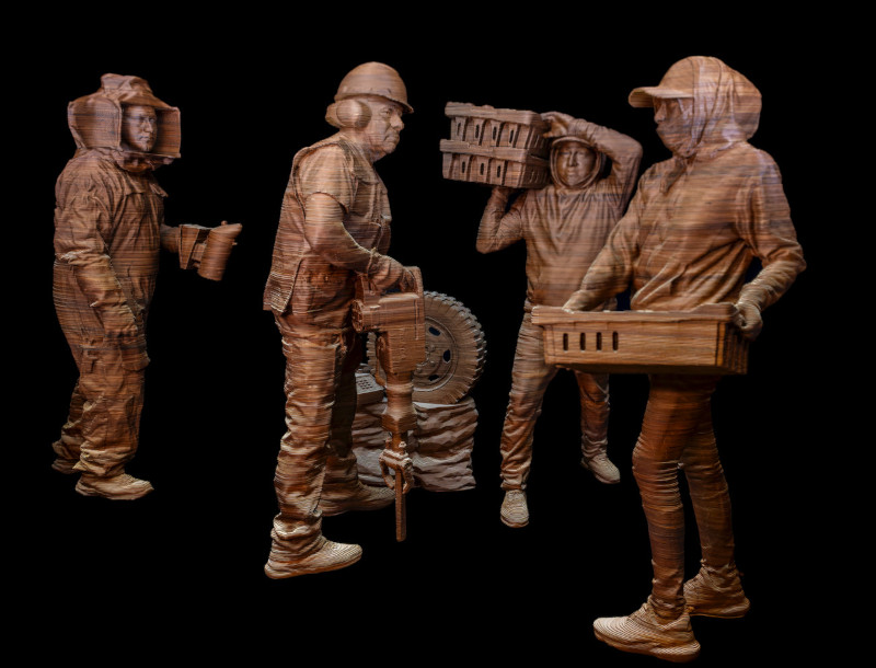 "Warriors" by Guillermo Bert