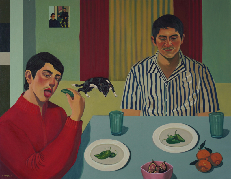 Self portrait by Angel Cammen