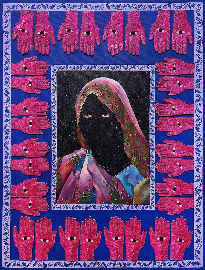 Post colonial paintings by Sid Pattni 