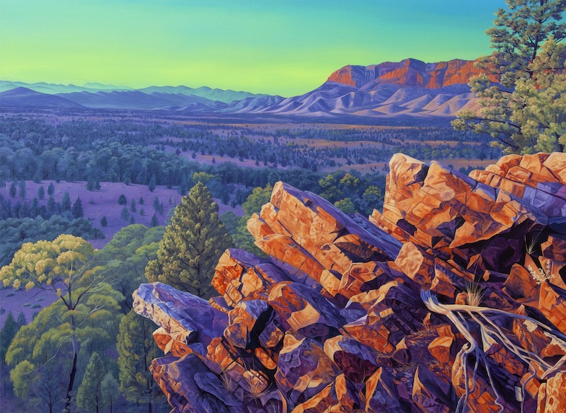 Landscape paintings by Jack Rowland