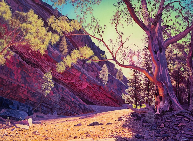 Landscape paintings by Jack Rowland