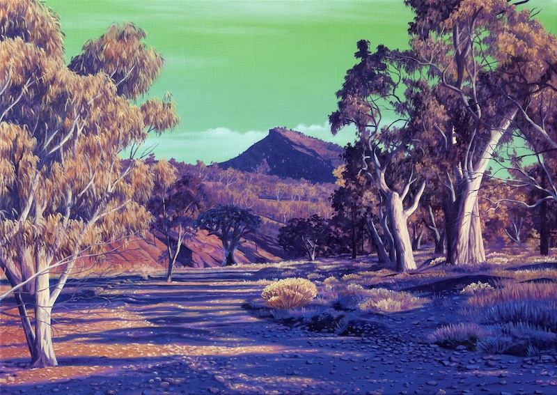 Landscape paintings by Jack Rowland