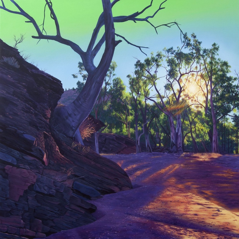 Landscape paintings by Jack Rowland