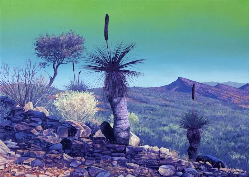 Landscape paintings by Jack Rowland