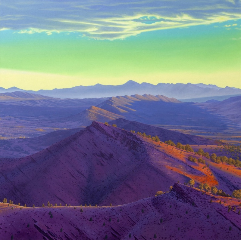 Landscape paintings by Jack Rowland