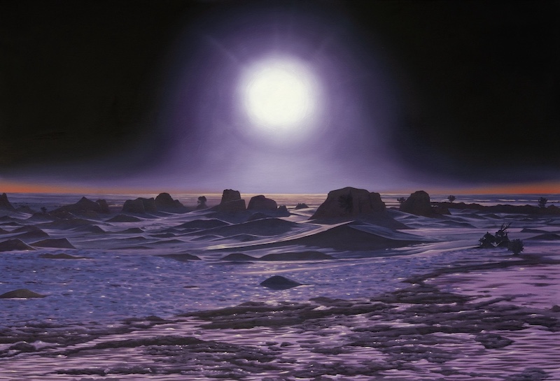 Landscape paintings by Jack Rowland