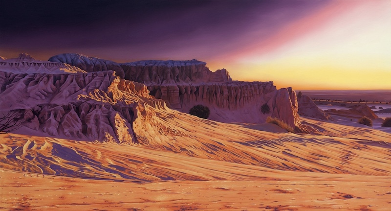 Landscape paintings by Jack Rowland