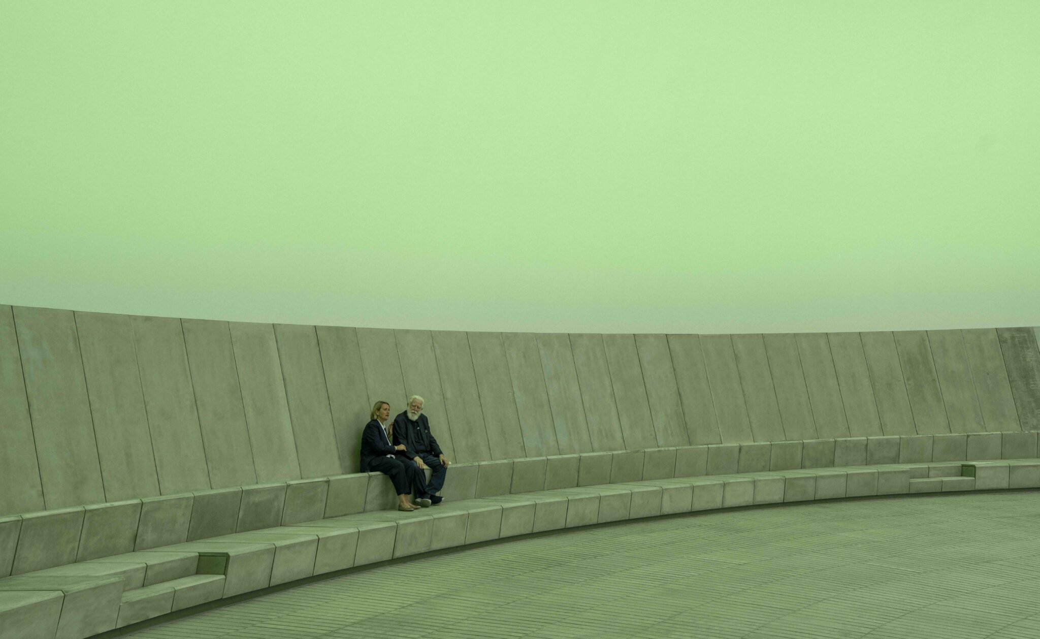 “As Seen Below—The Dome, a Skyspace by James Turrell,” June 2025. (Photo: Mads Smidstrup)