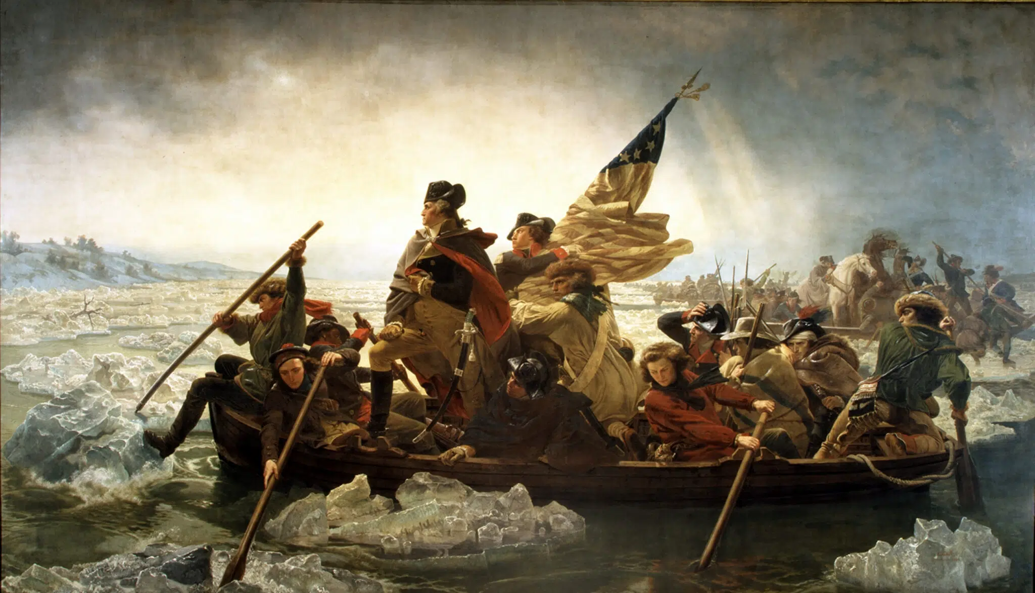 Emanuel Leutze, “Washington Crossing the Delaware,” 1851. (Photo: The Metropolitan Museum of Art, Public domain)