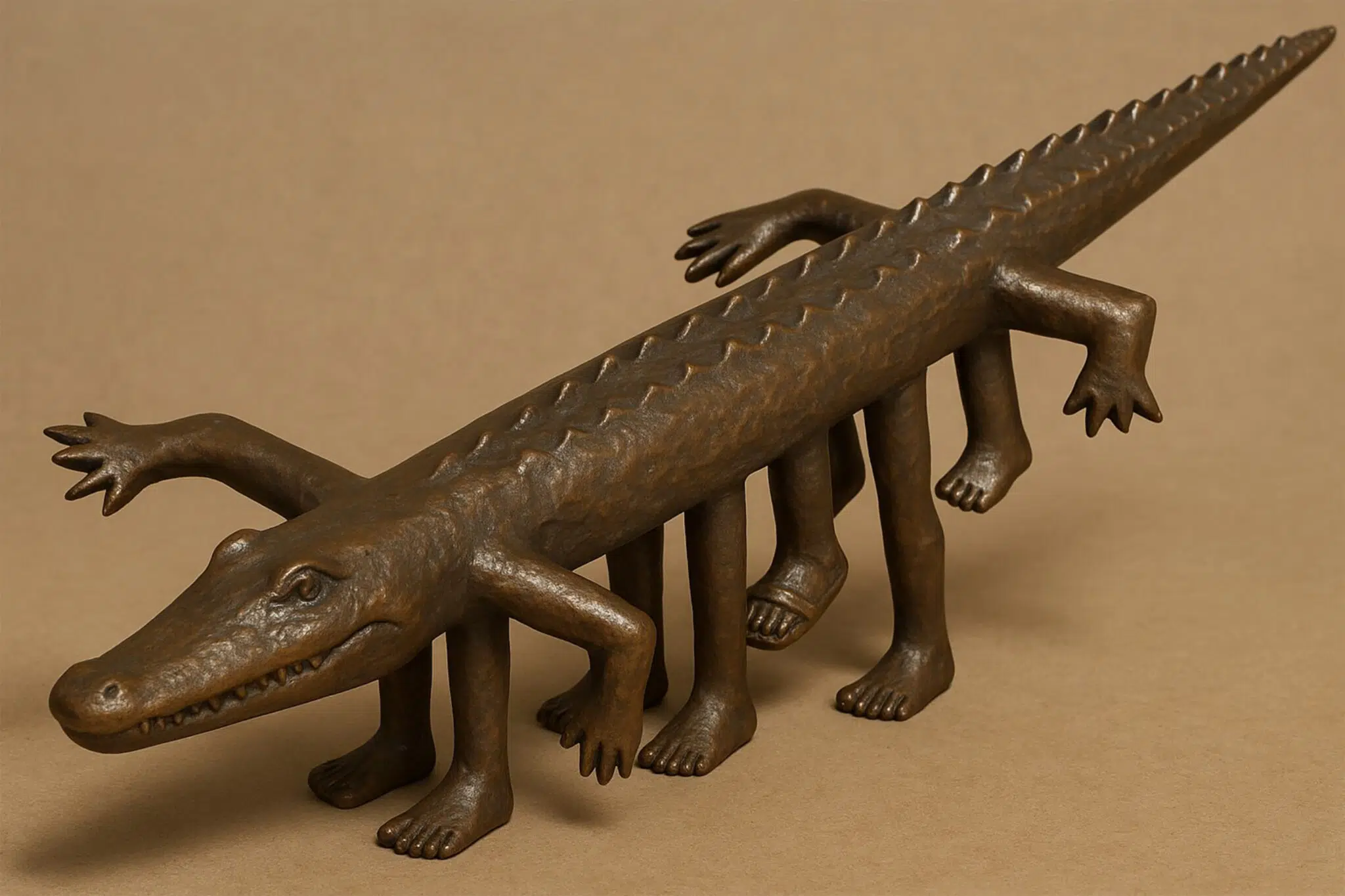 Chavis Mármol, “Escape from Alligator Alcatraz,” 2025. (Courtesy SHANKAY)