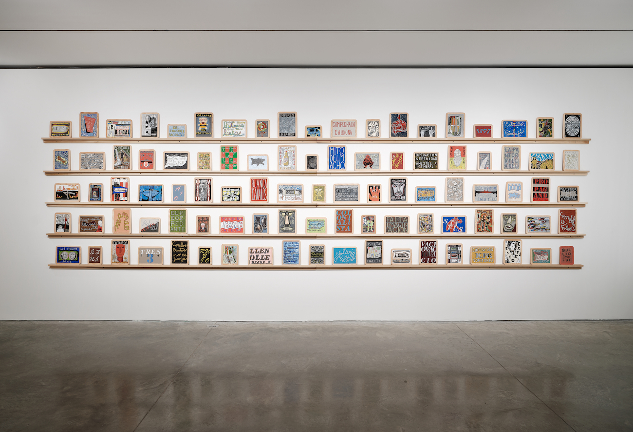 Installation view of “Whose America?,” at the National Academy of Design in New York, NY.