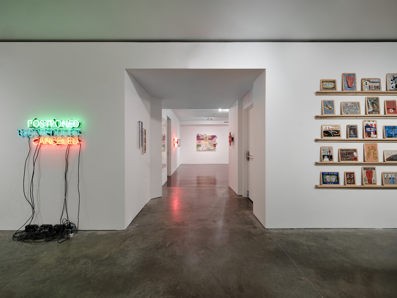 Installation view of “Whose America?,” at the National Academy of Design in New York, NY.