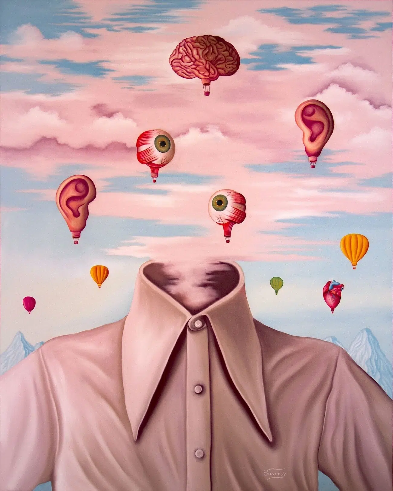 Surreal Painting by Rafael Silveira