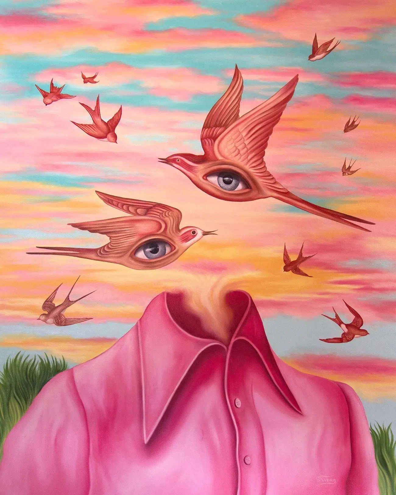 Surreal Painting by Rafael Silveira