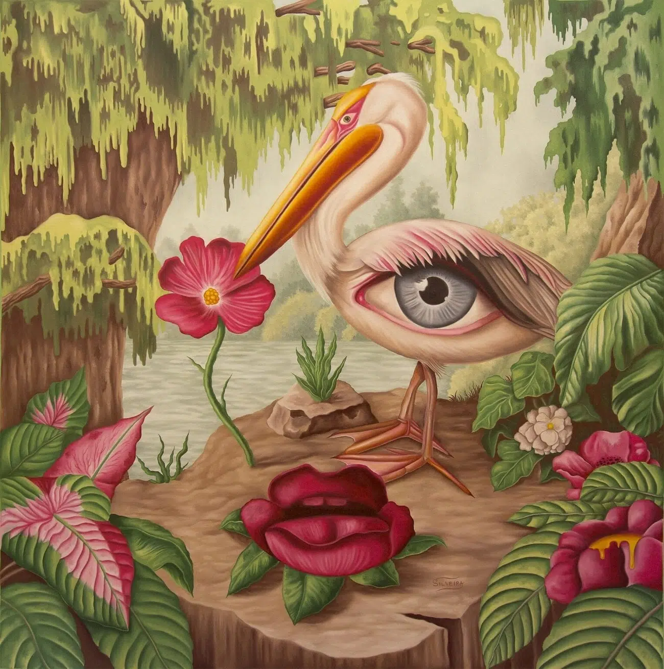 Surreal Painting by Rafael Silveira