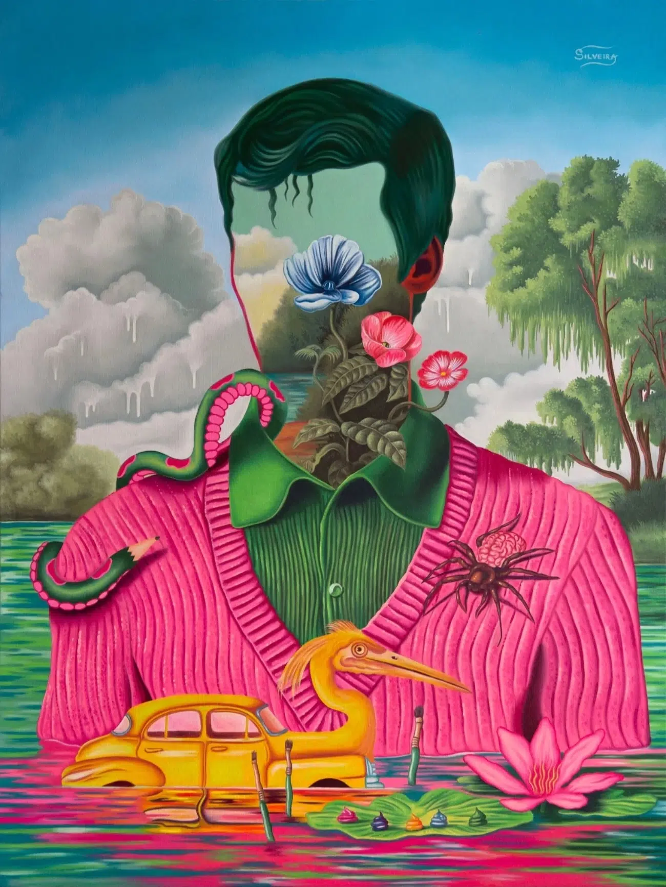 Surreal Painting by Rafael Silveira