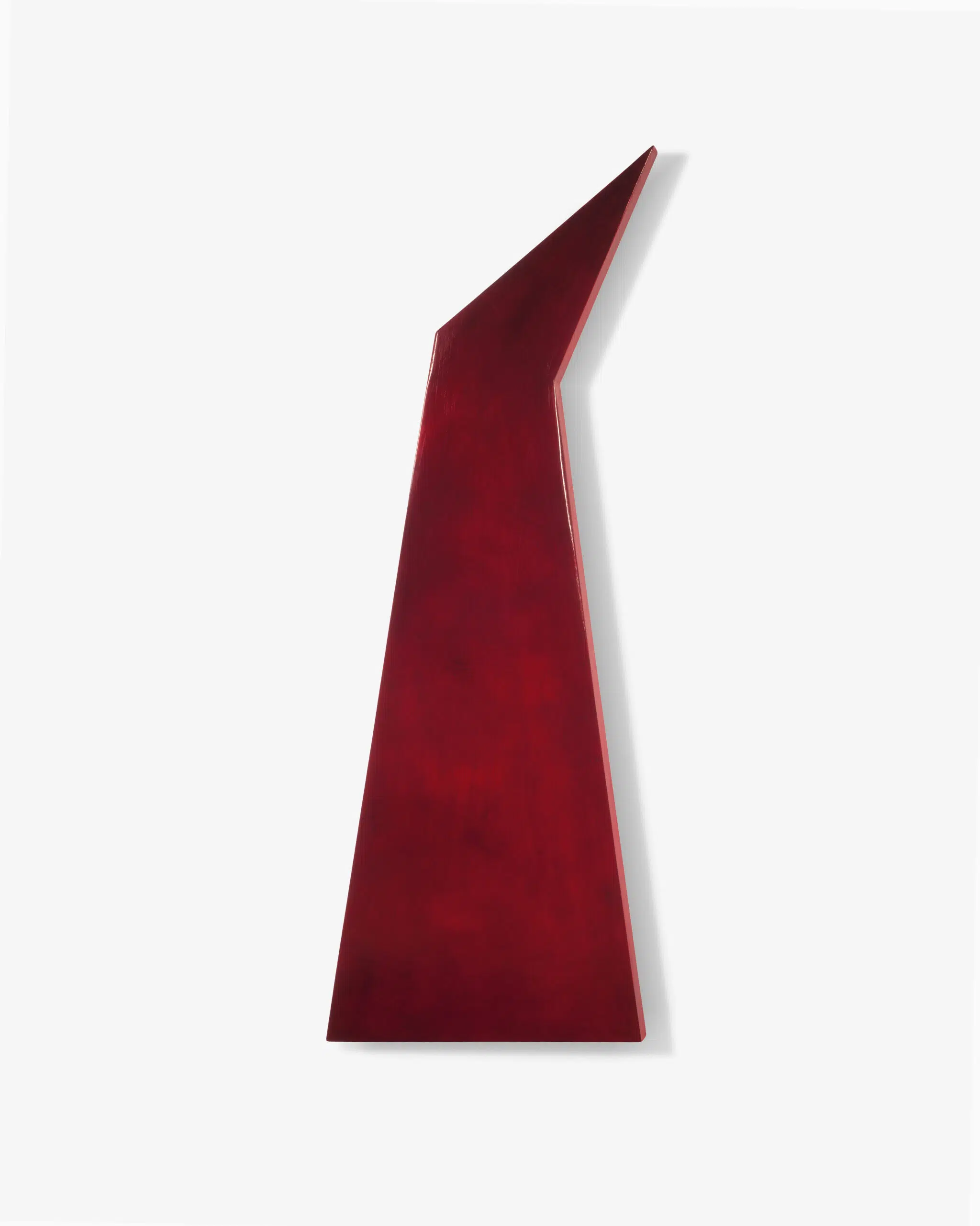 “No title (bent cone relief),” 1983. (Courtesy of the Broad Art Foundation)