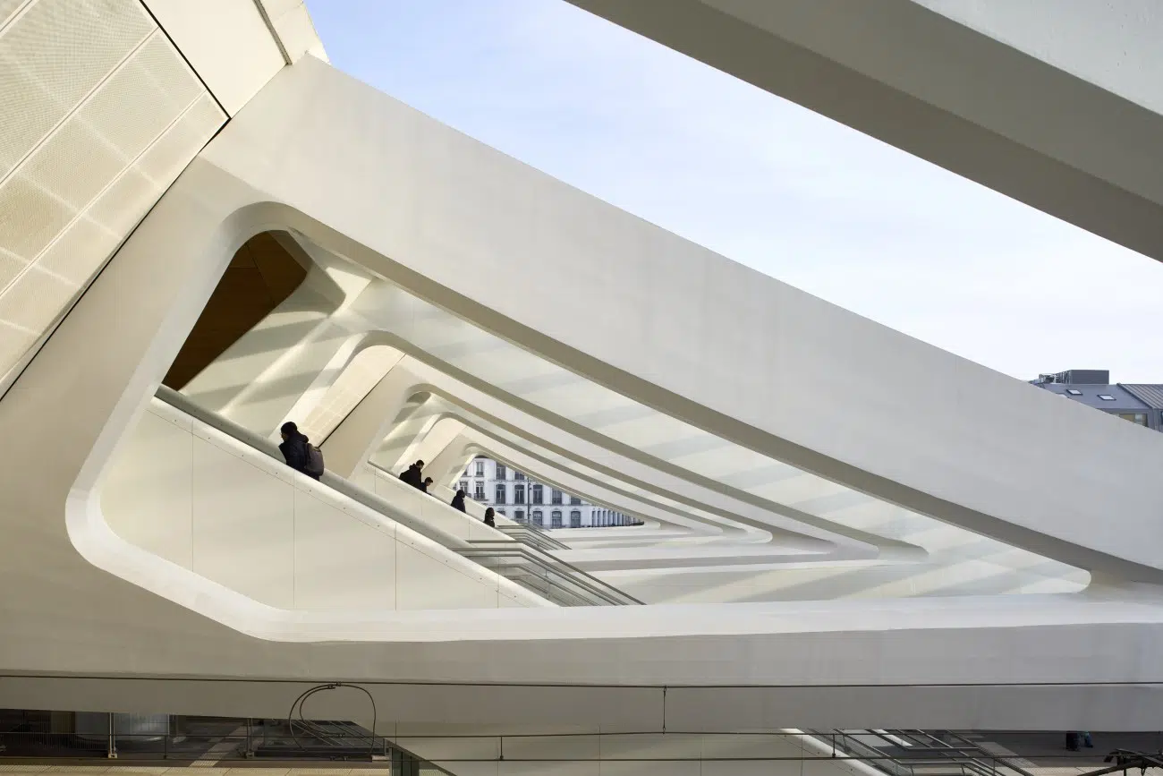 Estación de Mons / Bélgica, Arquitecto: Santiago Calatrava