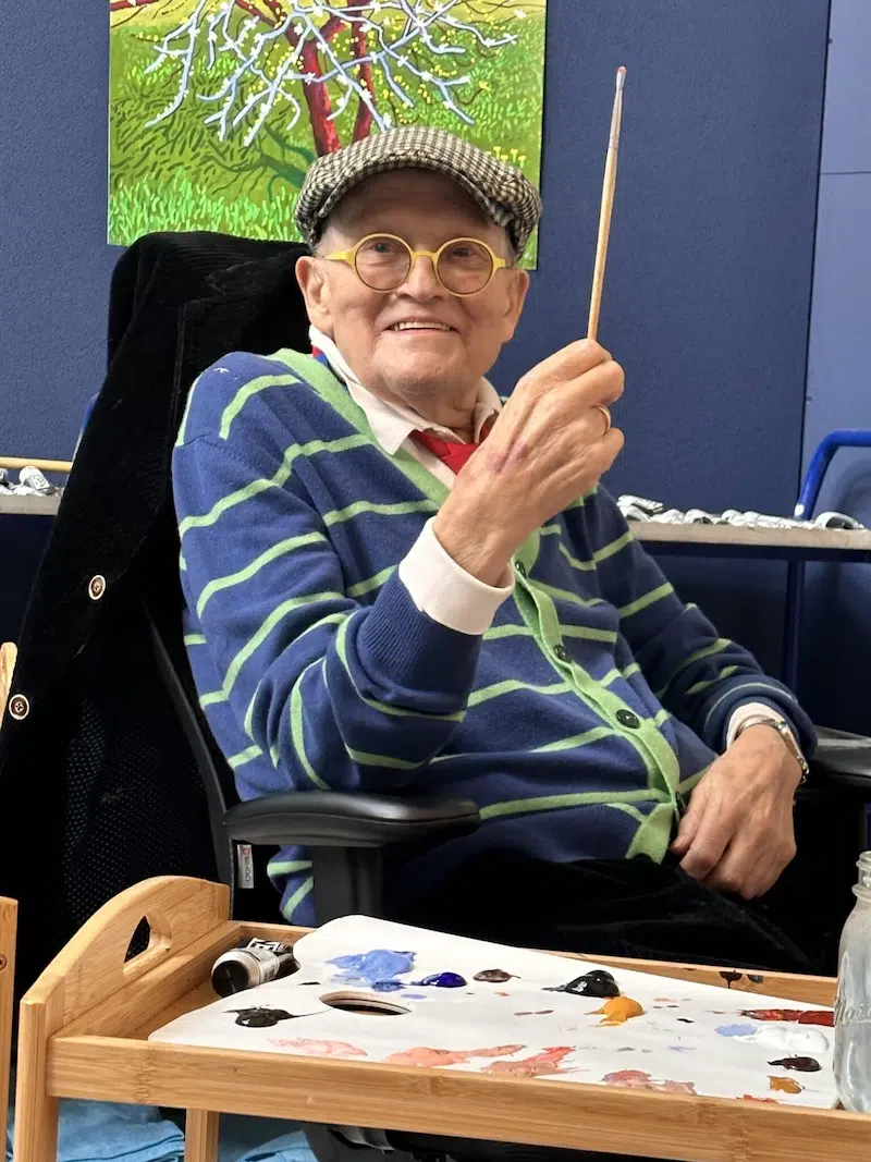 David Hockey Exhibition at Serpentine