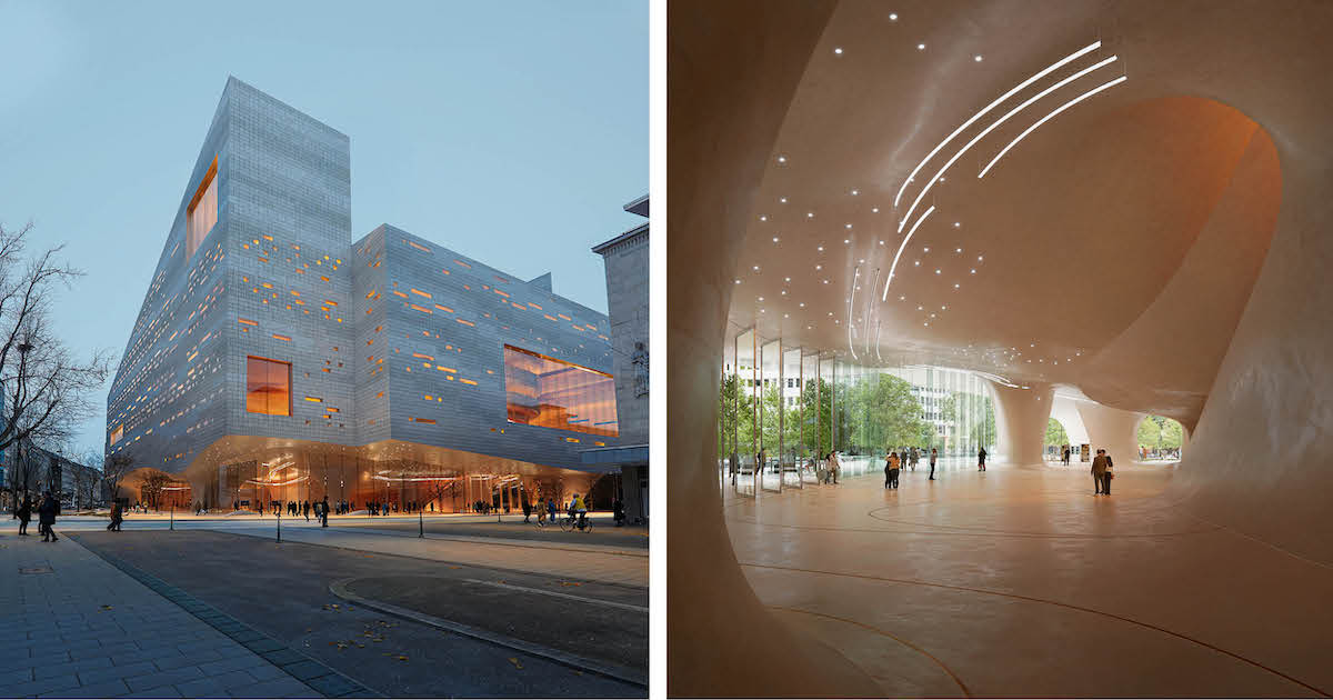 Düsseldorf’s New Opera House Will Feature Carved-Out Interiors, Resembling an Eroded Cave