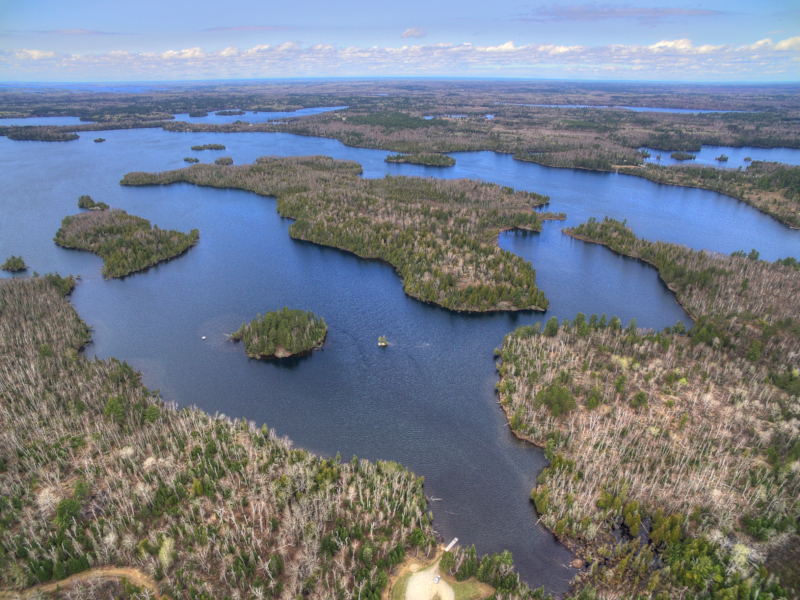 Landscape in Northern Minnesota