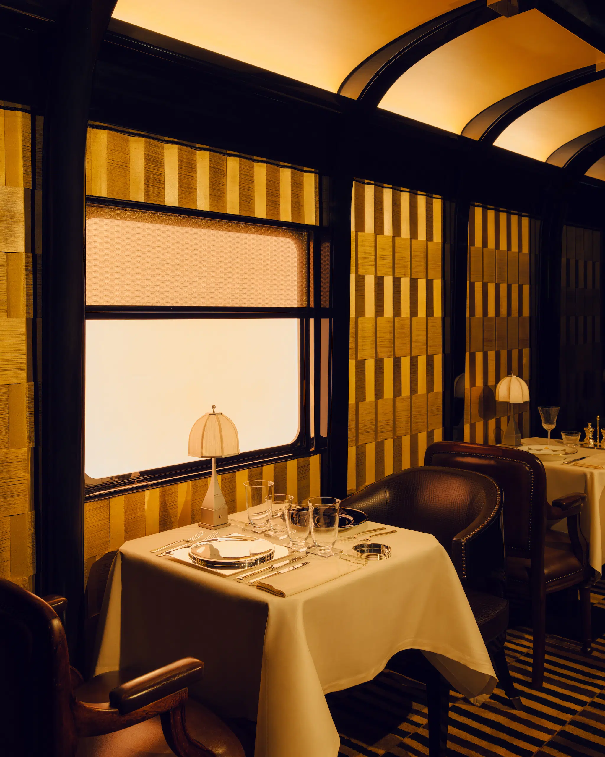 Interior shot of the revived Orient Express, led by Accor