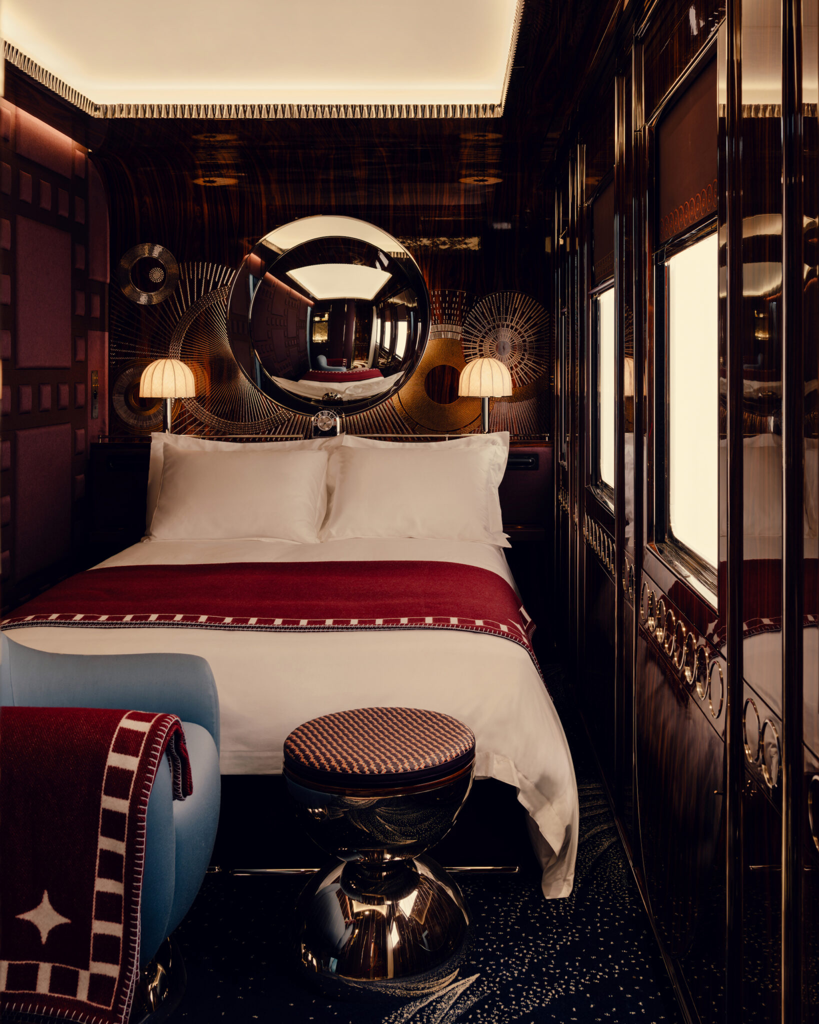 Interior shot of the revived Orient Express, led by Accor